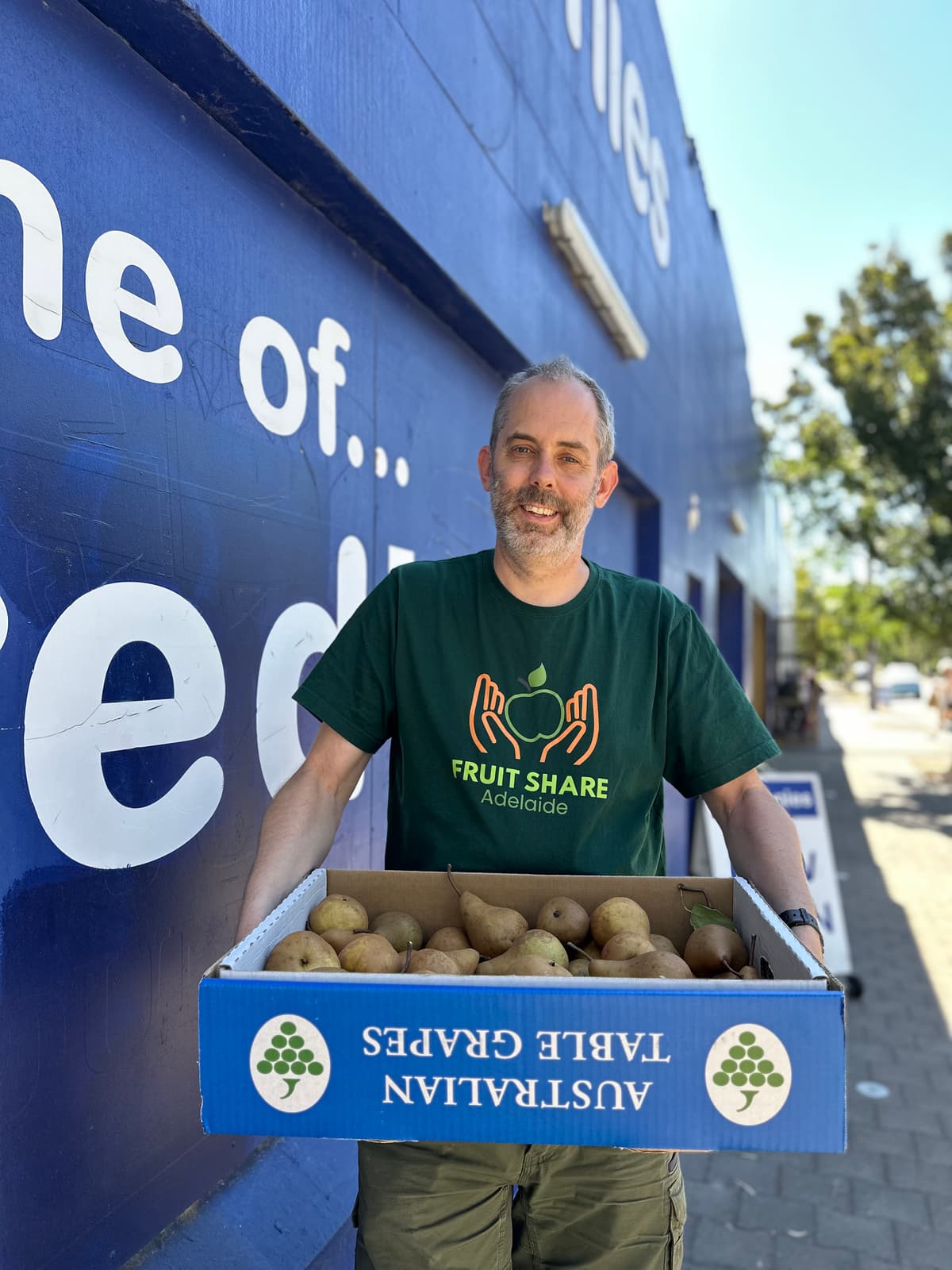 Brett Dunstone, founder of Fruit Share Adelaide